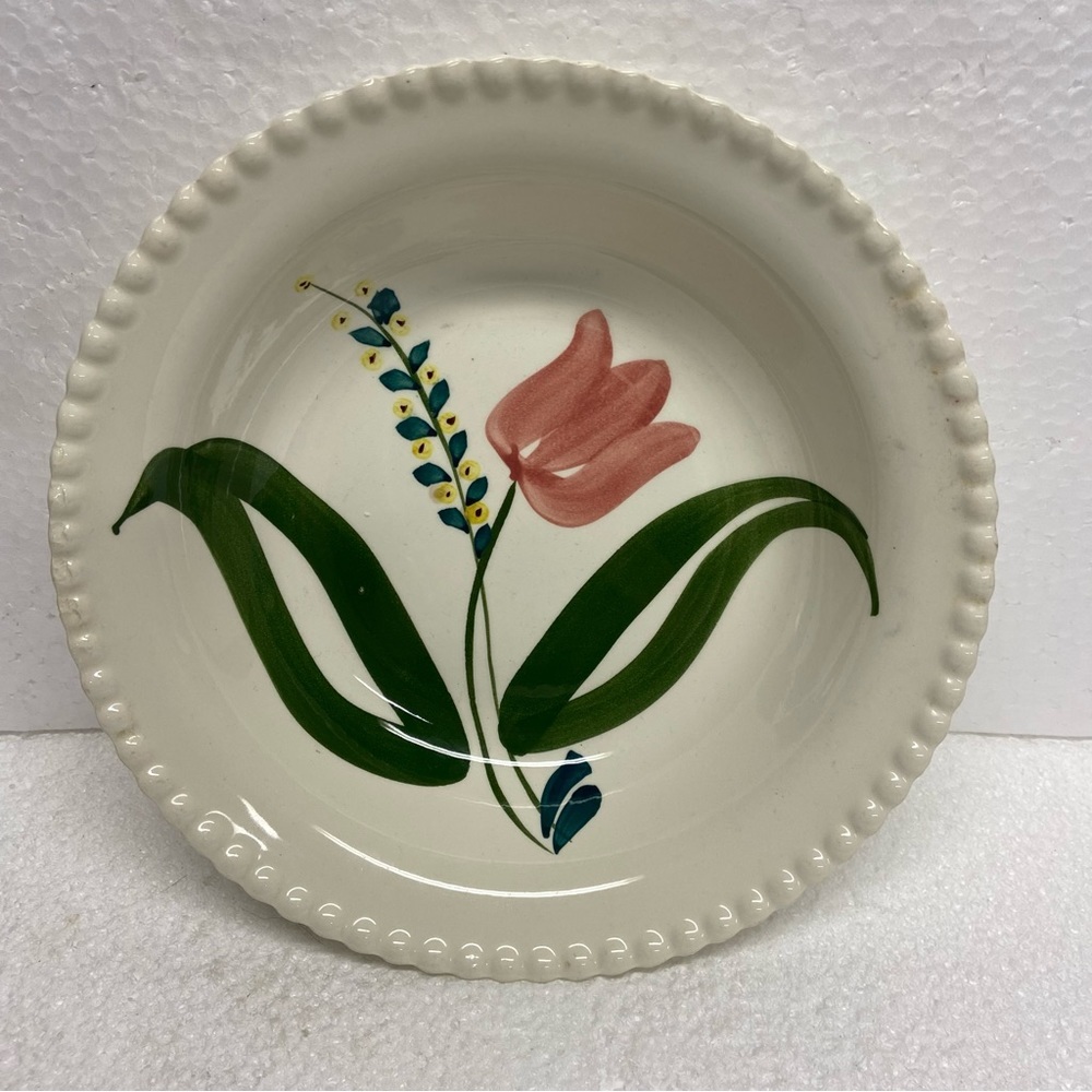 Blue Ridge Southern Potteries Serving Bowl Dutch Bouquet Pattern - Picture 2 of 9